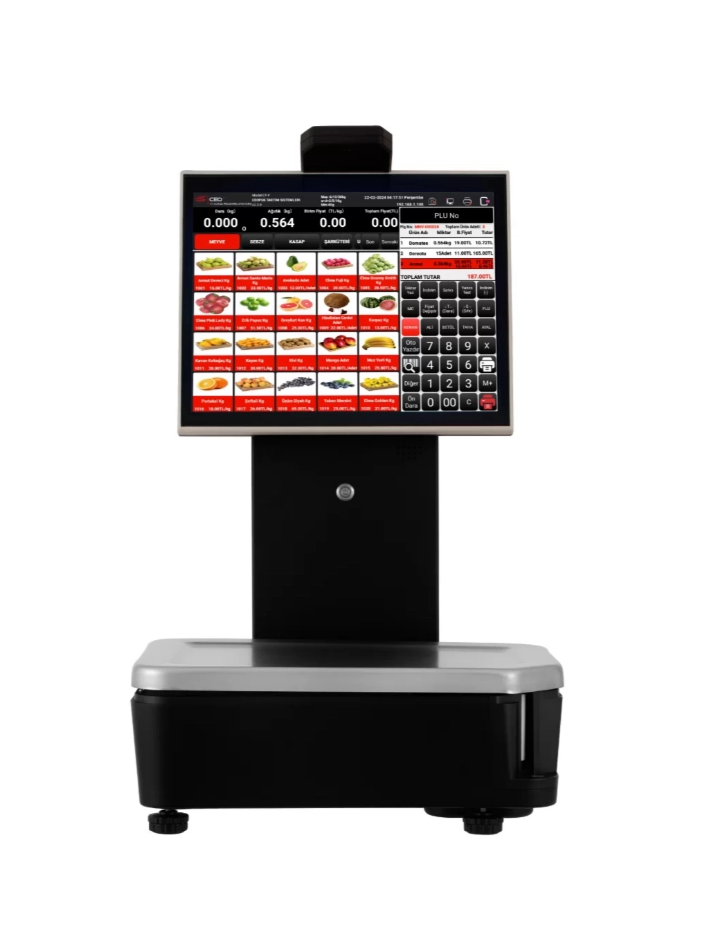 Ceopos CF-F Yapay Zeka Android Terazi