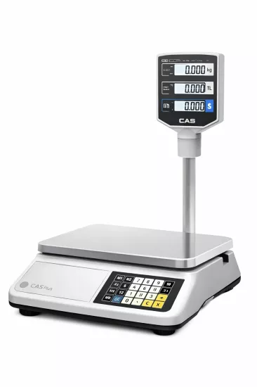 CAS PR-II P 30 kg 10g Fiyat hesaplamalı Terazi