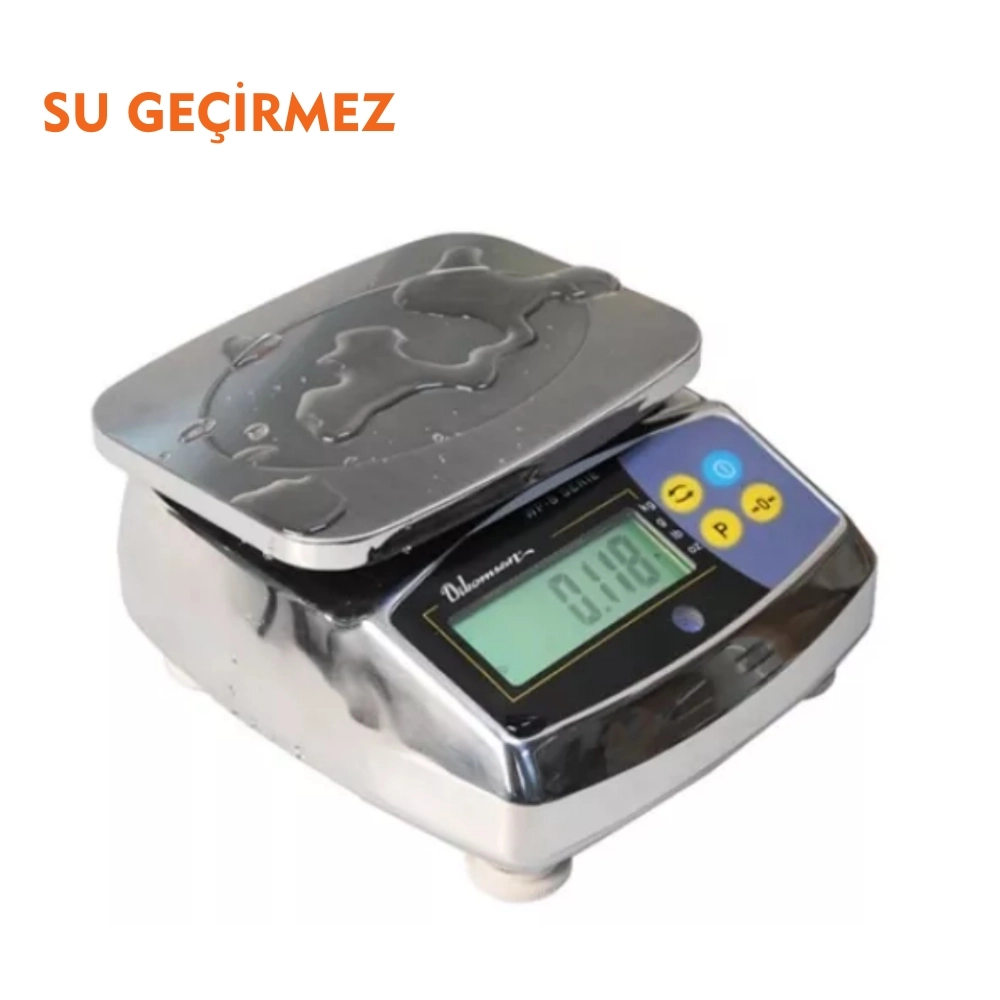 Dikomsan WPS 6 kg 0,2 g Paslanmaz Terazi